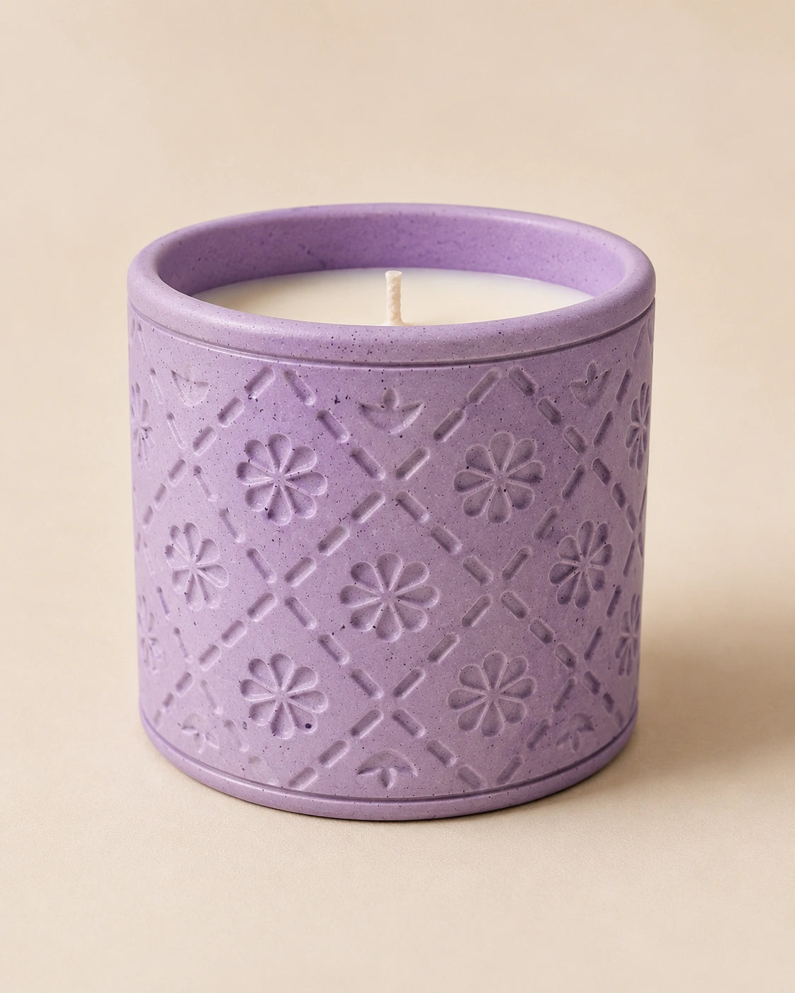 Lavender Calm Concrete Jar Candle