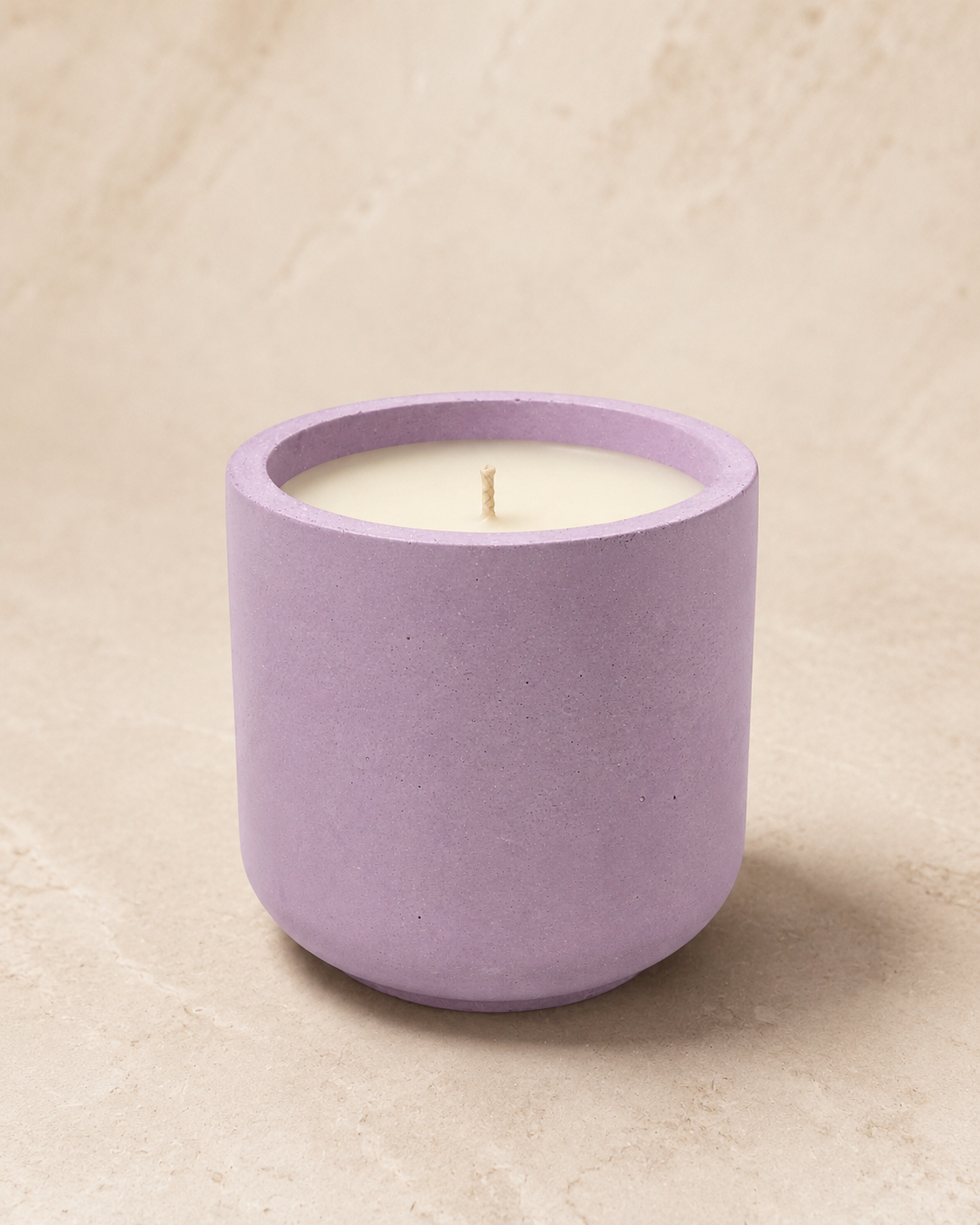 Lavender Calm Concrete Jar Candle