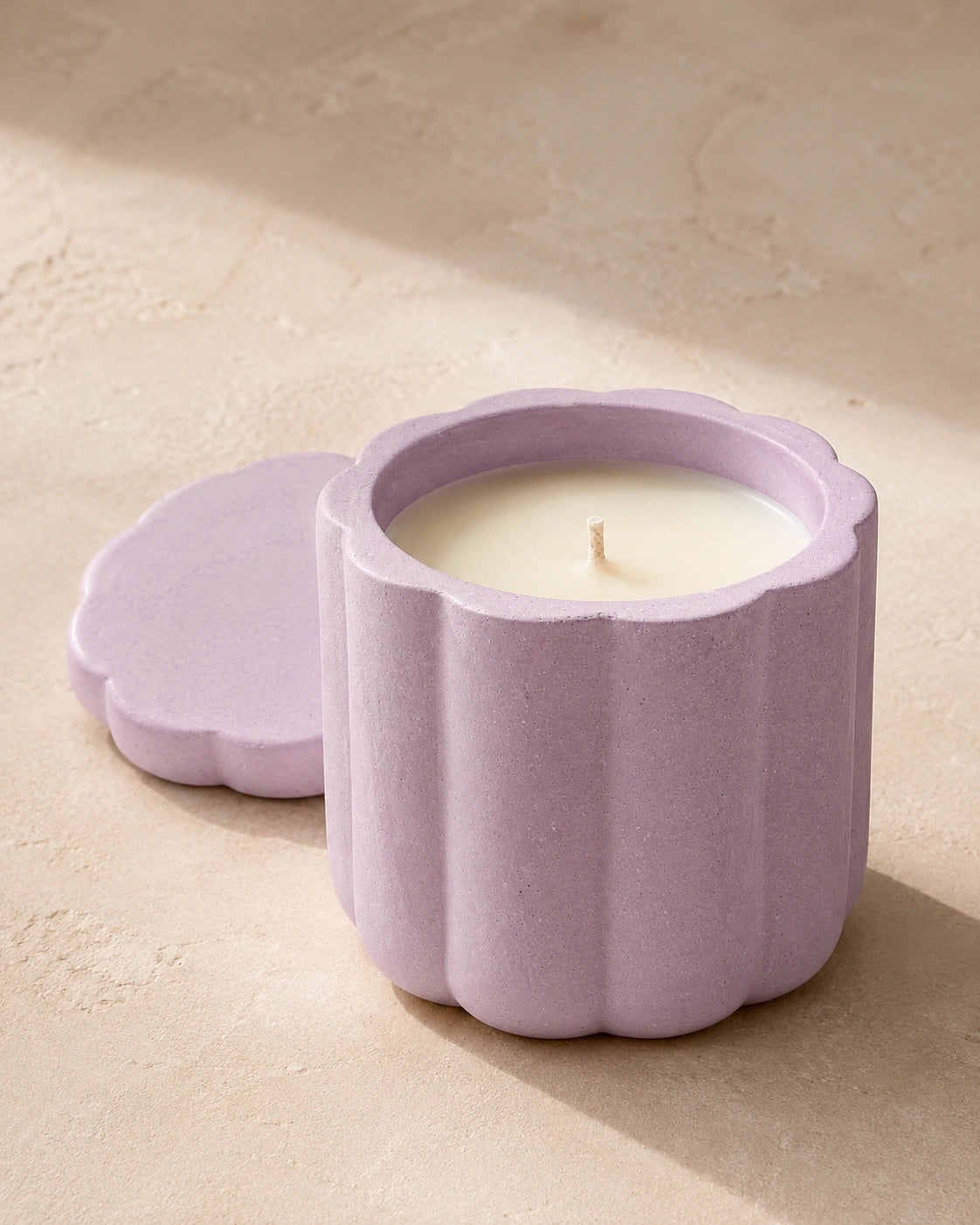 Lavender Calm Concrete Jar Candle