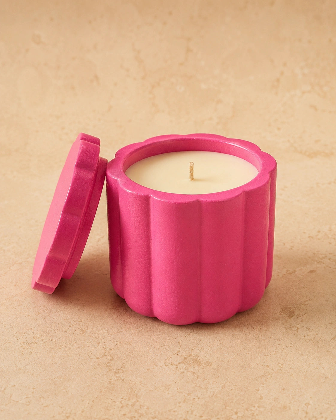 Astral Rose Concrete Jar Candle