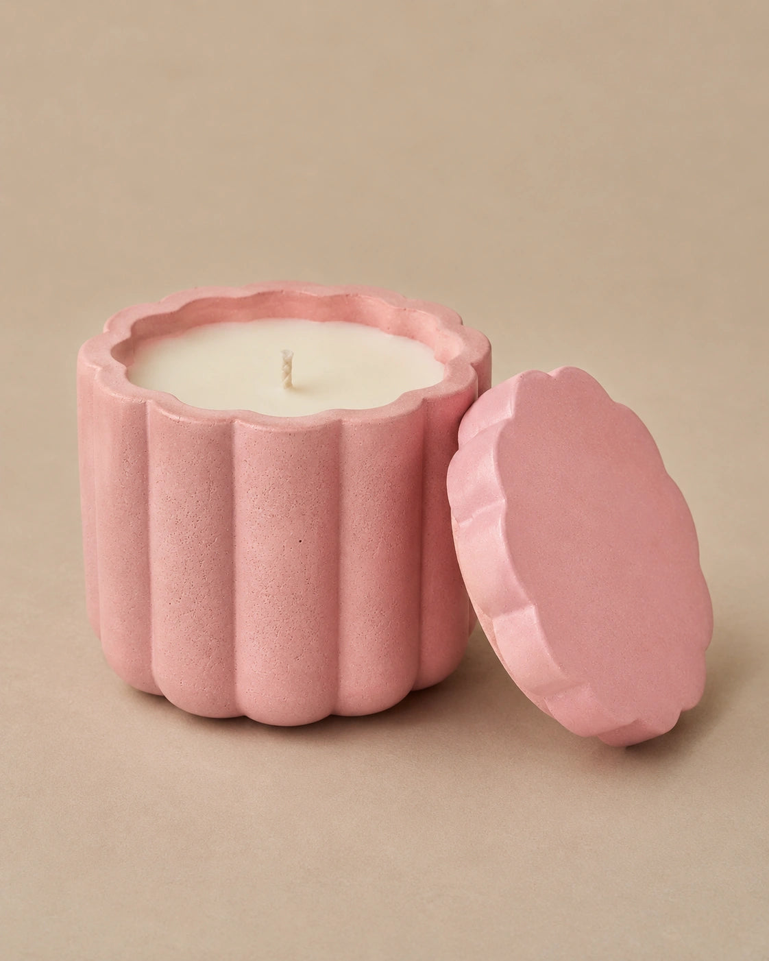 Cherry Blossom Concrete Jar Candle